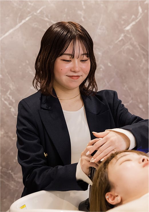 Female stylist